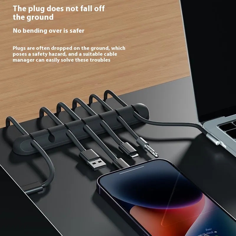 Multi-Slot Desktop Cable Organizer