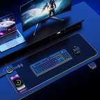 Wireless Charging RGB Luminous Mouse Pad for Gaming