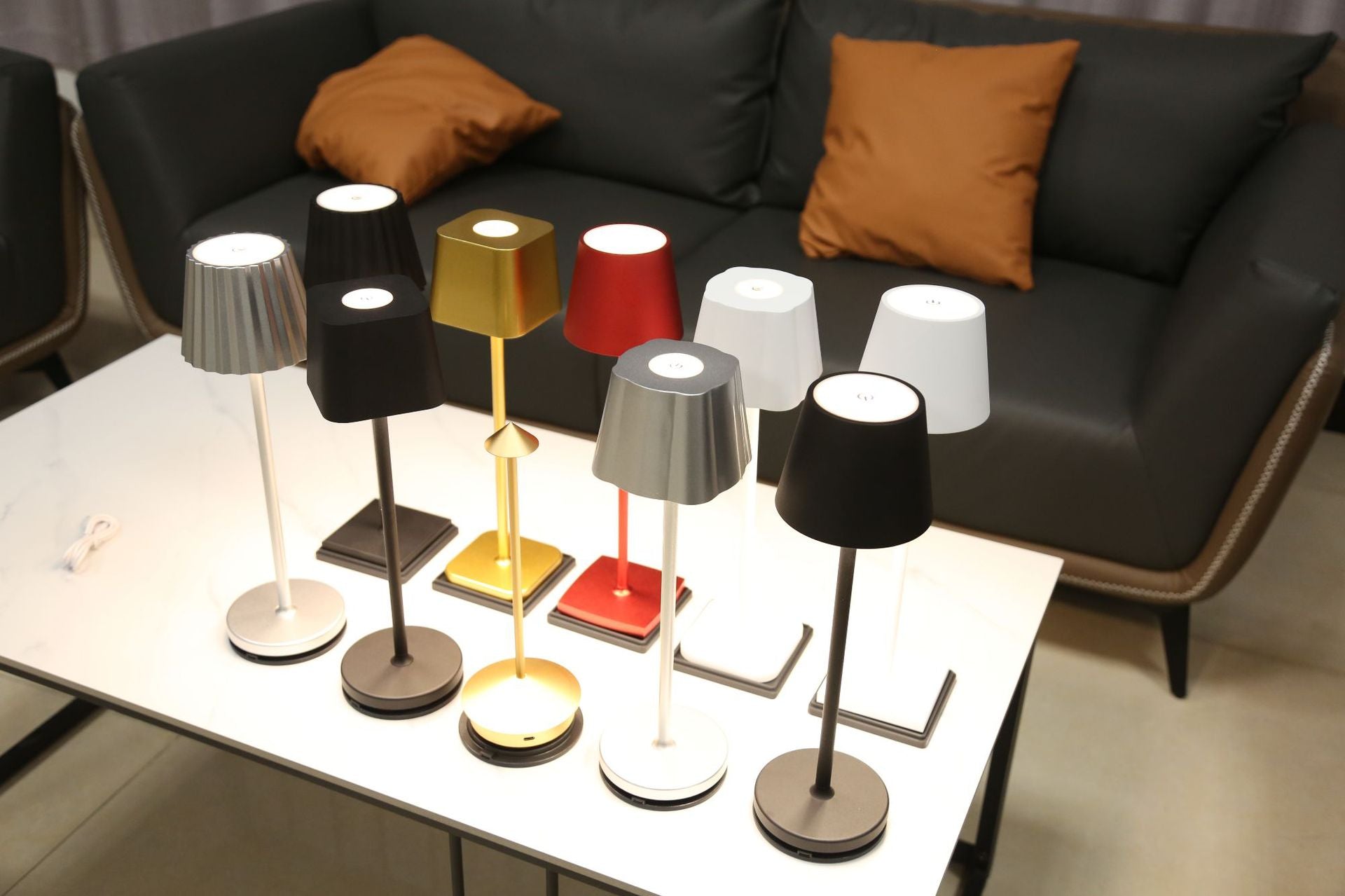 Modern USB Rechargeable RGB Starry Night Lamp