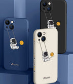 Astronaut Soft Shell Case for Apple Mobile Phones