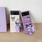 Samsung Foldable Phone Case - Cartoon Cute Heart Kulomi