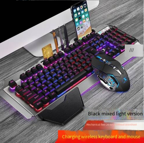 Clavier Mécanique Ergonomique avec Rétroéclairage RGB