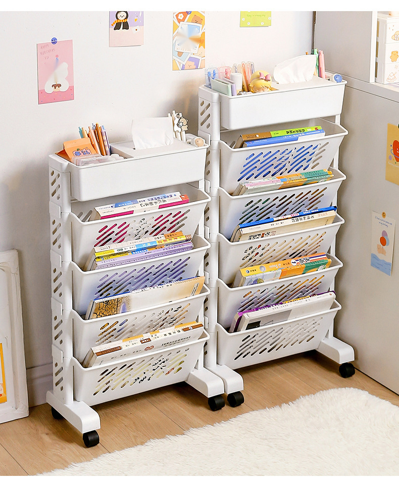 Student Desk Bookshelf Organizer