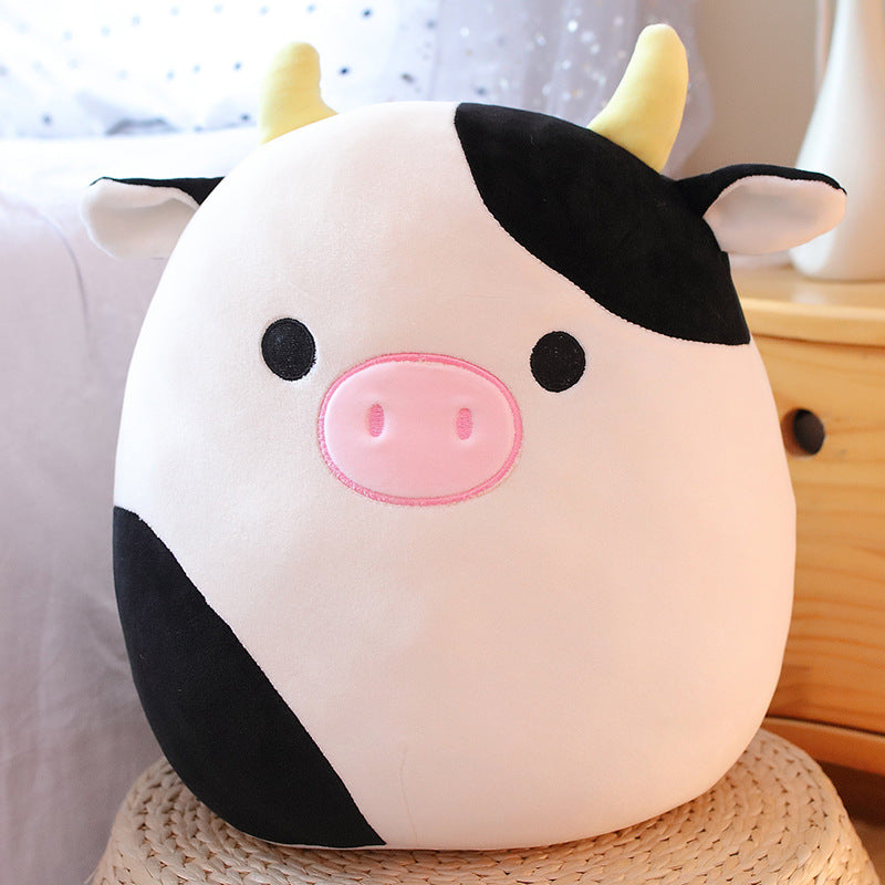 Cute Bat Cow Plush Pillow Doll - Soft Birthday Gift