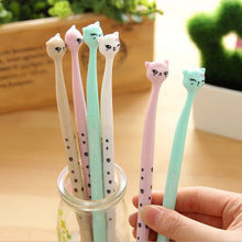 Cute Cat 0.5mm Gel Pen - Black Ink