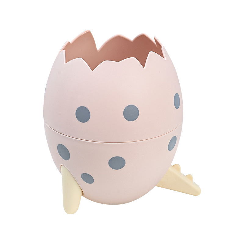 Cute Dinosaur Egg Pen Holder - Multifunctional Desk Decor