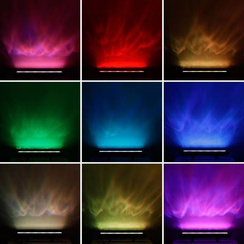 3D Dynamic Water Ripple LED Outdoor Wall Light