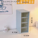 Korean Cute Desktop Storage Organizer with Four Slots