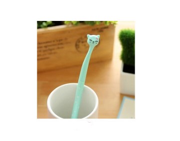 Cute Cat 0.5mm Gel Pen - Black Ink