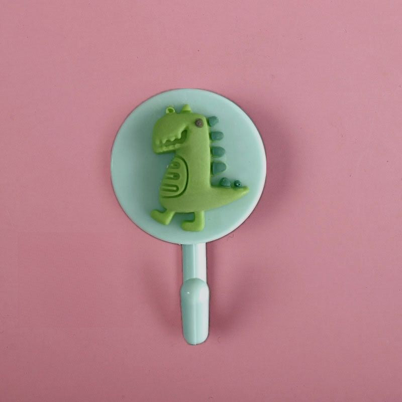 Cute Animal Wall Hooks for Keychain and Towel Organizer