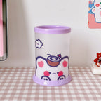 Korean Cute Desktop Storage Organizer with Four Slots