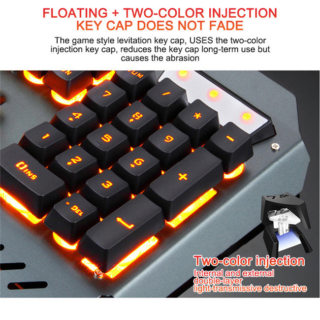Clavier Mécanique Ergonomique avec Rétroéclairage RGB