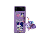 Samsung Foldable Phone Case - Cartoon Cute Heart Kulomi