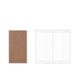 Standard 21*11 Travel Notebook with Kraft Paper Inserts