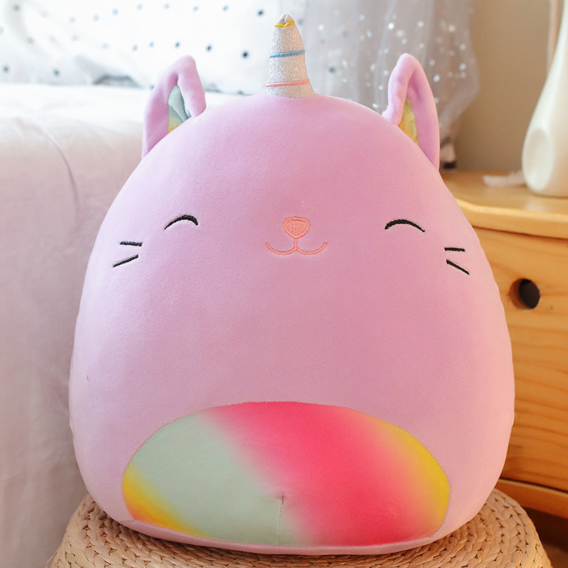 Cute Bat Cow Plush Pillow Doll - Soft Birthday Gift
