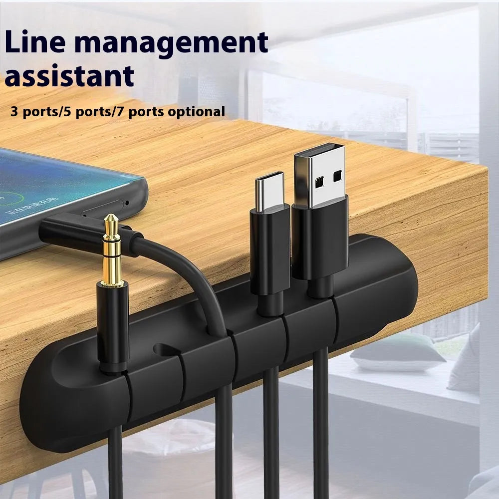 Multi-Slot Desktop Cable Organizer