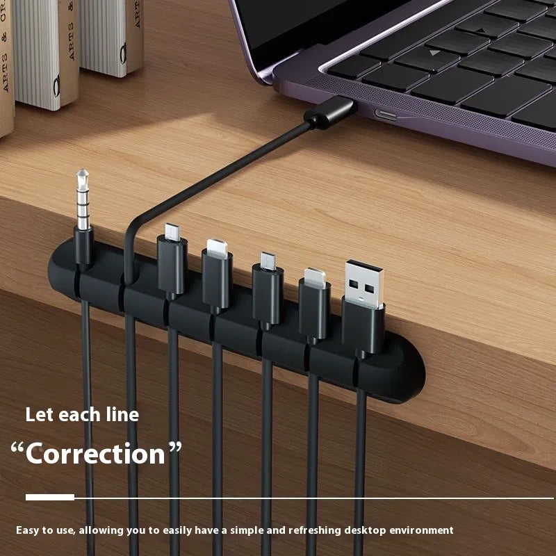 Multi-Slot Desktop Cable Organizer
