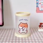 Korean Cute Desktop Storage Organizer with Four Slots