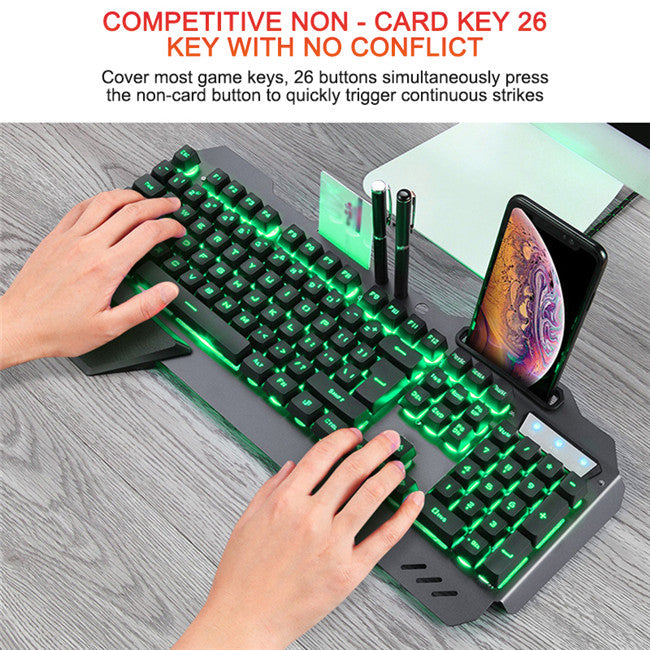 Clavier Mécanique Ergonomique avec Rétroéclairage RGB